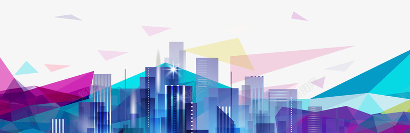 科技城市简图png免抠素材_新图网 https://ixintu.com 卡通 图案 城市 手绘 科技 简图 紫色 绿色