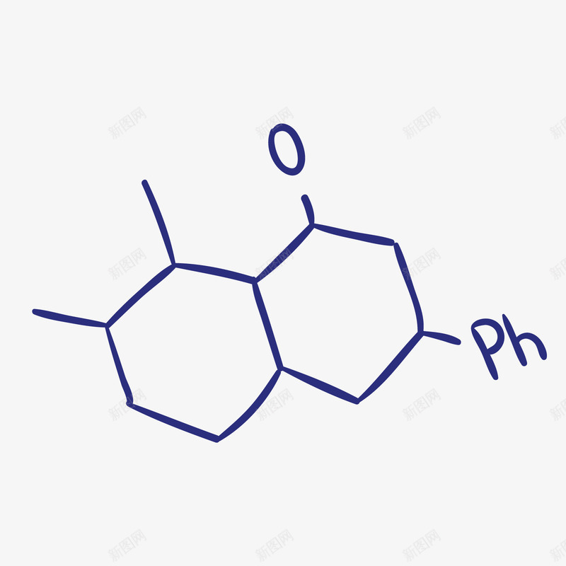 生物反应碳环图标png_新图网 https://ixintu.com 化学方程式 卡通 生物 纳米 纳米科技