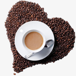 咖啡豆元素素材