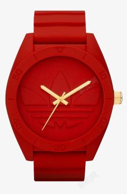 电子科技产品红色手表高清图片