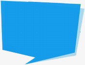 对话框png免抠素材_新图网 https://ixintu.com 卡通 框架 蓝色 颜色
