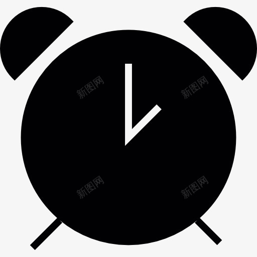 老闹钟图标png_新图网 https://ixintu.com 圆形时钟 手表 时间 界面 计时器 钟表