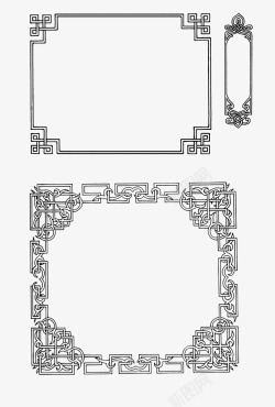 中国风边框合集素材