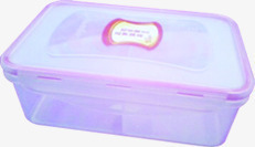 紫色超市收纳盒活动素材