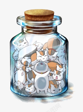 罐子里的小猫图标图标
