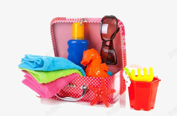 塑料玩具沙滩桶psd免抠素材_新图网 https://ixintu.com 塑料 手提箱 沙滩度假 玩具