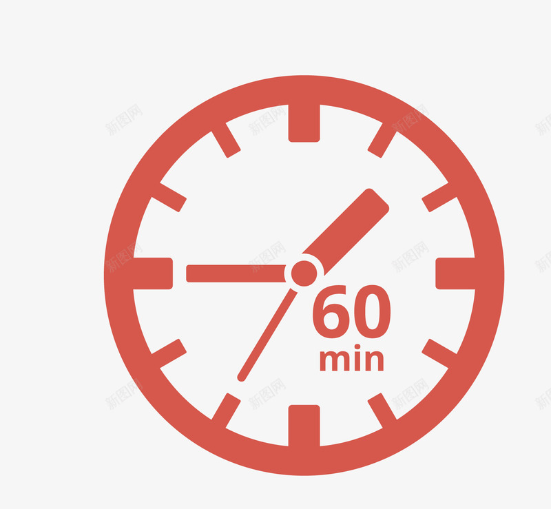 倒计时60分钟时间png免抠素材_新图网 https://ixintu.com 倒计时60分钟 倒计时一小时 分钟 卡通图案 时间 时间动画 最后60分钟 最后一小时 闹钟