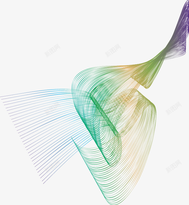 抽象三维线png免抠素材_新图网 https://ixintu.com 三维线 抽象 淘宝 素材 装饰 装饰素材 设计