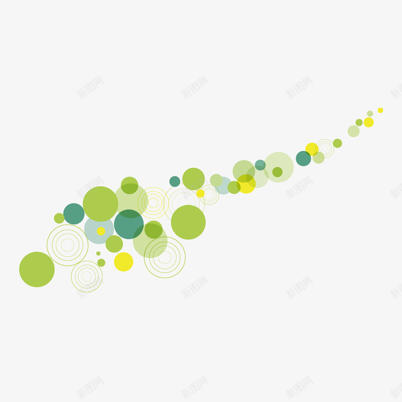 科技花纹png免抠素材_新图网 https://ixintu.com 抽象 斑点 科技 绿色 花纹 设计