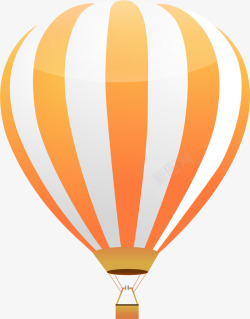 热气球免扣PNG图卡通热气球矢量图高清图片