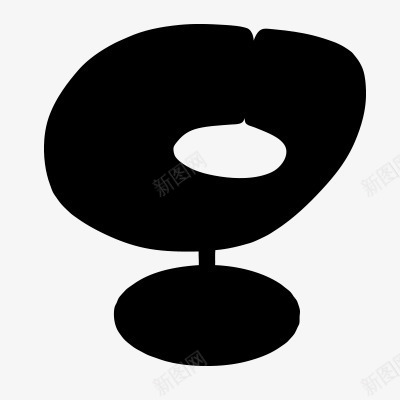 椅子图标png_新图网 https://ixintu.com 时尚设计椅子黑