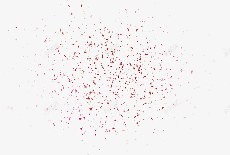 红色粒子效果元素png免抠素材_新图网 https://ixintu.com 情人节素材 浪漫 红色粒子效果元素 节日元素 颗粒