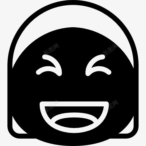 笑图标png_新图网 https://ixintu.com 人 山楂Emoji中风 微笑 快乐 接口 笑 笑脸 脸 表情