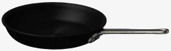 黑色厨具金属平底锅素材