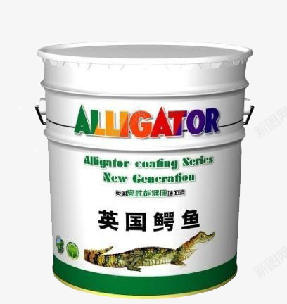 ALUIGATOR乳胶漆png免抠素材_新图网 https://ixintu.com 产品实物 外国漆料 油漆 白漆 英国鳄鱼漆 进口产品