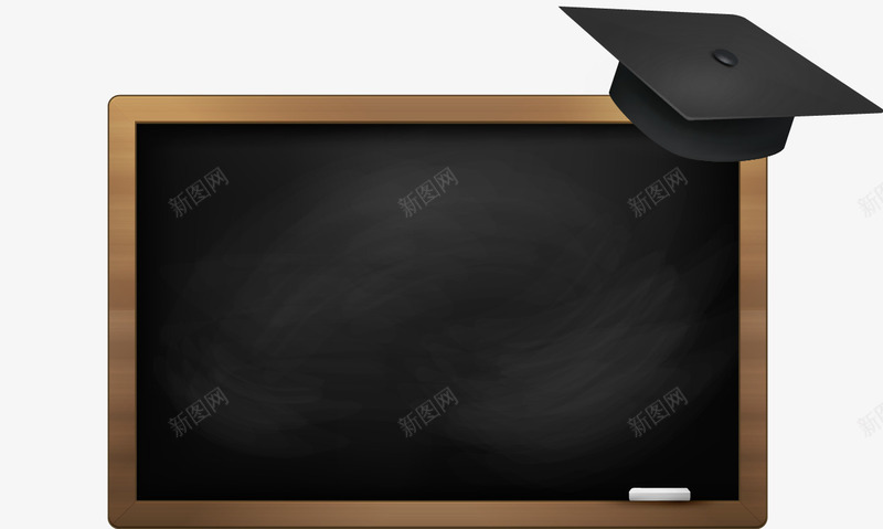卡通学校黑板png免抠素材_新图网 https://ixintu.com 卡通 学校 黑板