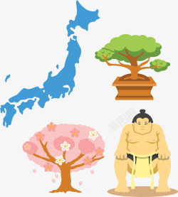 日本卡通竹子经典日本元素高清图片