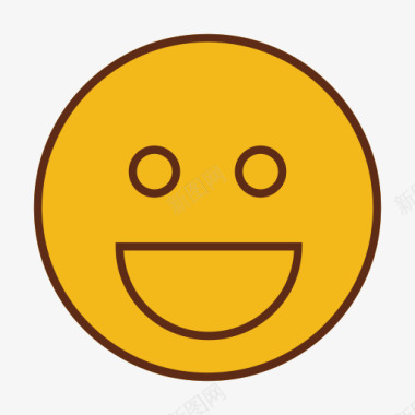 表情符号情感表达面对笑脸ico图标图标