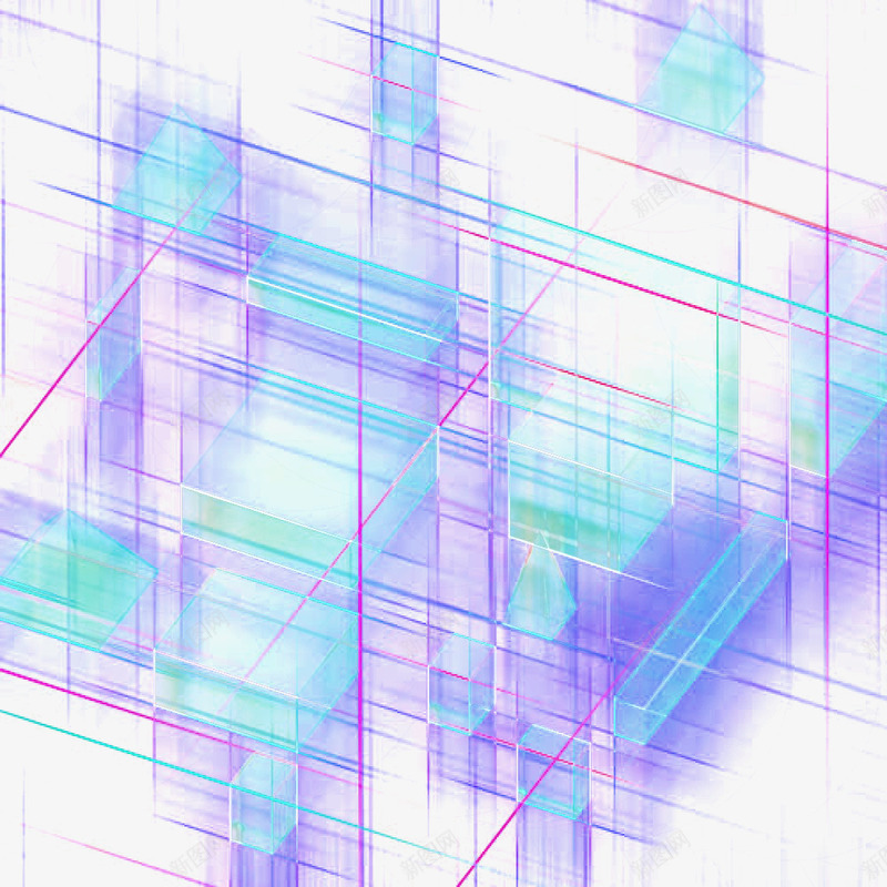 三维光效png免抠素材_新图网 https://ixintu.com 三维光效 三维背景 三维背景装饰 科技光效