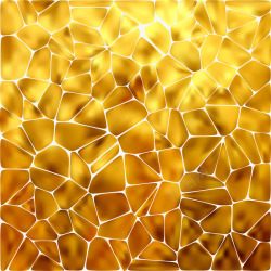 金色六边形金色不规则科技蜂窝背景高清图片