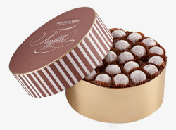 榛果巧克力素材一盒巧克力礼物高清图片