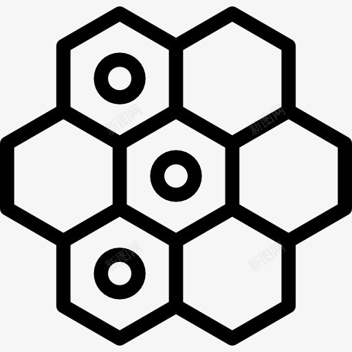 游戏以Hexagons图标png_新图网 https://ixintu.com 乐趣 娱乐 正方形板
