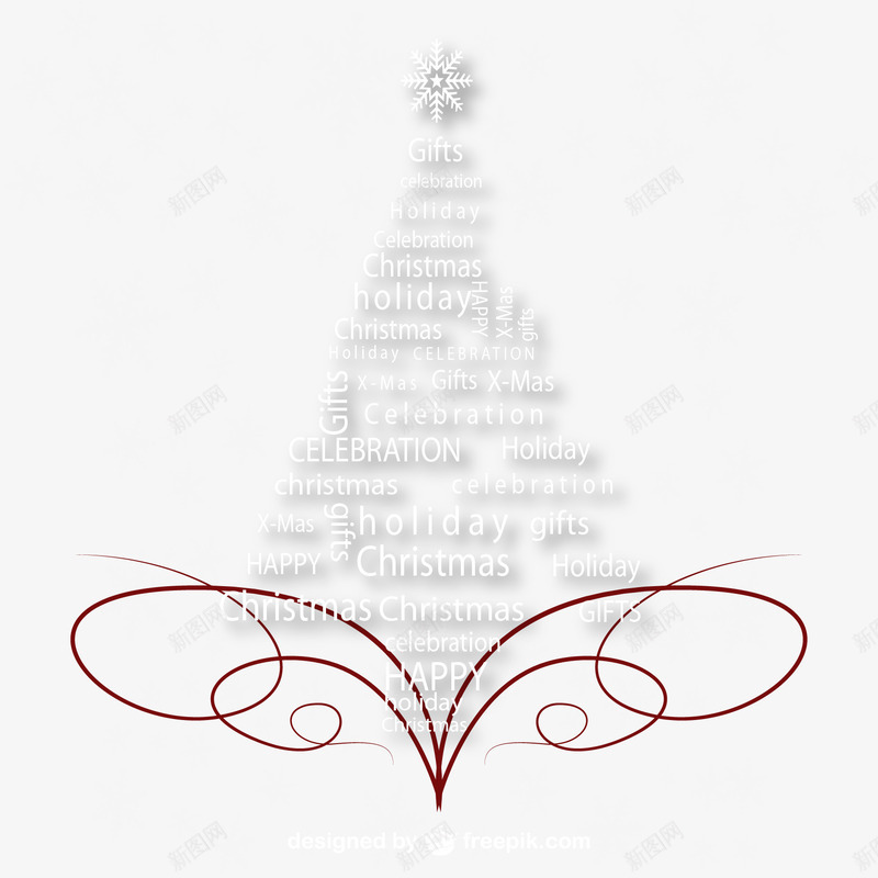 创意圣诞祝福语png免抠素材_新图网 https://ixintu.com 创意圣诞祝福语 圣诞快乐 圣诞树样式 字体设计