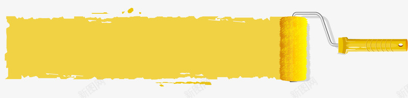 黄色油漆刷子矢量图eps免抠素材_新图网 https://ixintu.com 刷子 油漆 黄色 矢量图