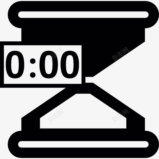 砂钟准备开始图标png_新图网 https://ixintu.com sandclock 手表 时间 计时器