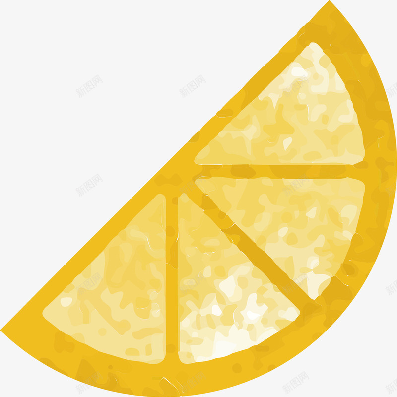 可口的柠檬片矢量图ai免抠素材_新图网 https://ixintu.com 卡通 新鲜水果 柠檬片 美味 黄颜色 矢量图