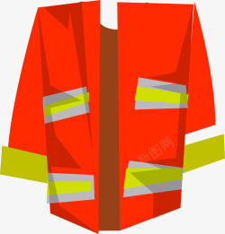 消防服装卡通火警消防服装高清图片