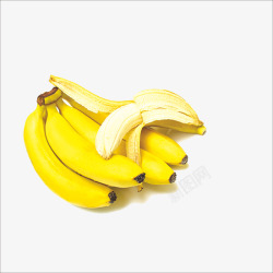生鲜香蕉素材