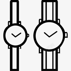 两只手表两只手表图标高清图片