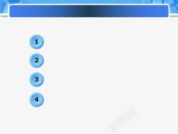 经典ppt经典蓝色商务科技PPT模板高清图片