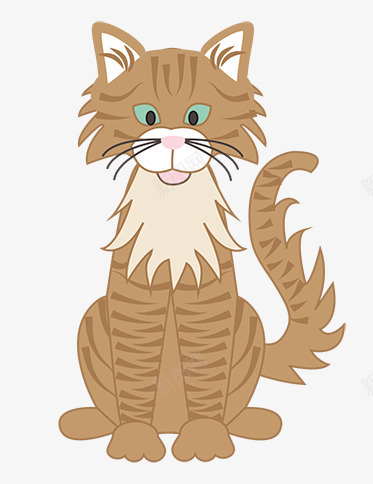 毛绒小猫png免抠素材_新图网 https://ixintu.com 剪贴 呆萌 流浪猫 猫咪 野猫