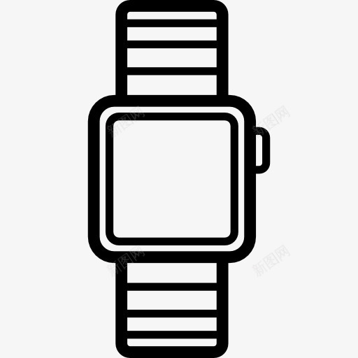 SmartWatch图标png_新图网 https://ixintu.com 多媒体 手表 技术 智能手表 编码 钟表