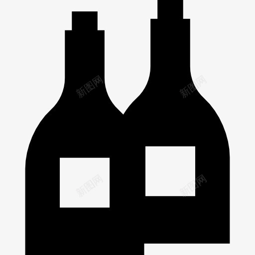 酒瓶图标png_新图网 https://ixintu.com 庆典 方 瓶 酒厂 酒瓶 酒精 酒精饮料 食品