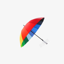小遮雨伞彩虹雨伞高清图片
