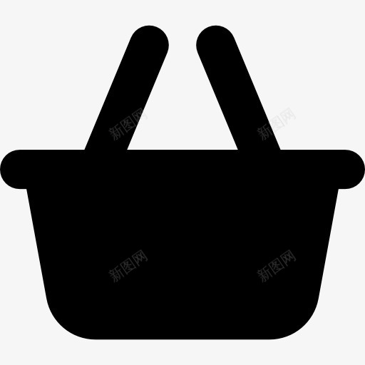 购物篮图标png_新图网 https://ixintu.com 市场 超市 野餐篮