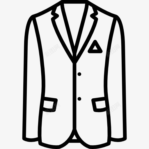 牛津波的外套图标png_新图网 https://ixintu.com 夹克 时尚 服装 男性阳刚