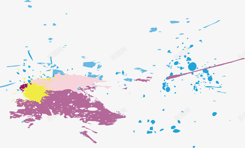 墨水喷画png免抠素材_新图网 https://ixintu.com 喷画 喷画素材 墨水 矢量喷画 矢量喷画素材 透明喷画