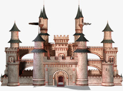西方建筑欧式城堡建筑高清图片