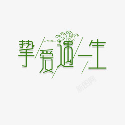 小清新海报文字素材