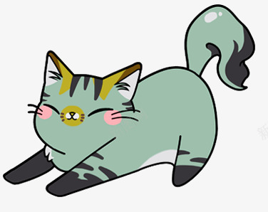 可爱卡通小猫png免抠素材_新图网 https://ixintu.com 卡通 卡通动物 猫 猫咪 萌物