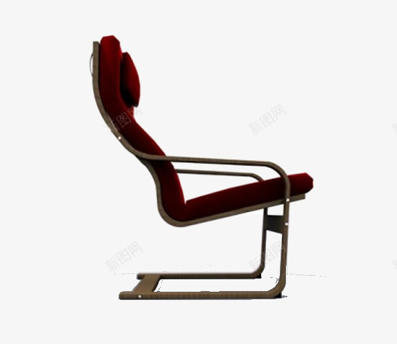 手绘3D椅子png免抠素材_新图网 https://ixintu.com 办公椅子 椅子 立体