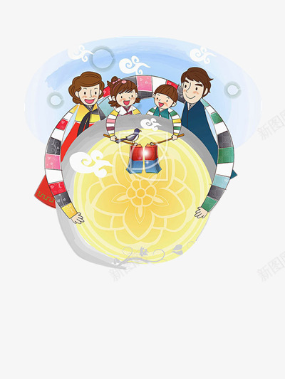韩国文化png免抠素材_新图网 https://ixintu.com 场景 家庭 文化 韩国