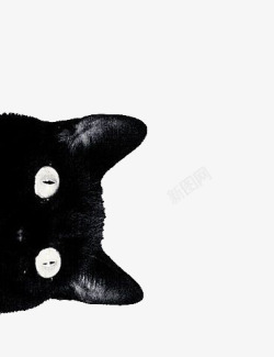 黑猫手绘黑猫高清图片