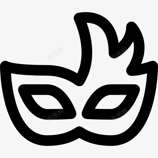 妇女狂欢节面具图标png_新图网 https://ixintu.com 假面舞会 党 庆典 服饰 标志 神秘