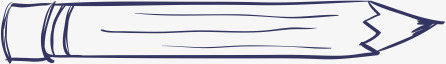铅笔矢量图ai免抠素材_新图网 https://ixintu.com VI 卡通 手绘 涂鸦 玩具 立体 笔 线条 蓝色 铅笔 矢量图