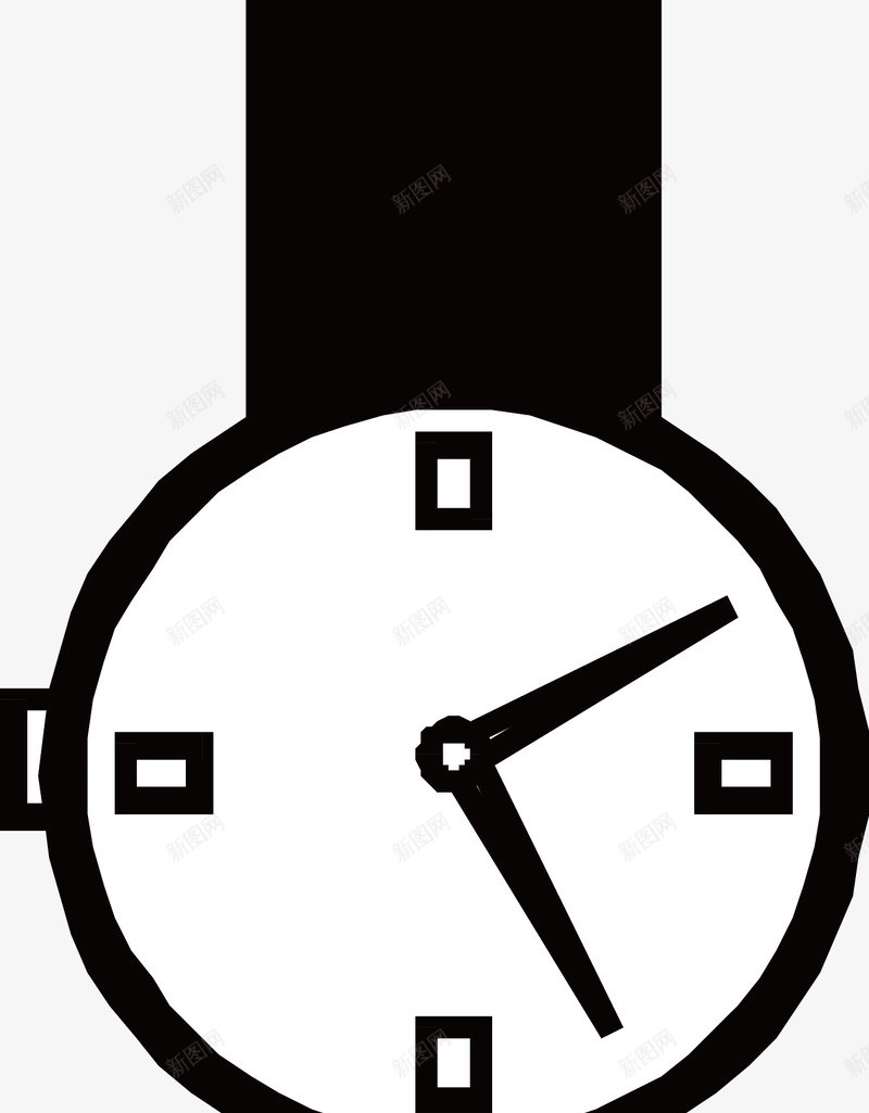 手绘卡通手表矢量图ai免抠素材_新图网 https://ixintu.com 卡通手绘 卡通水彩画 工具 手表 手表贴图 时钟 时间 矢量图 表 装饰图案